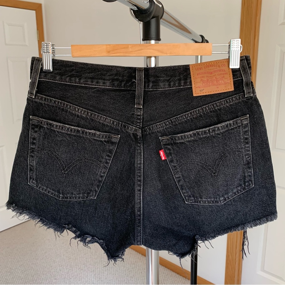 Levi’s 501 Jean Shorts Black 27
